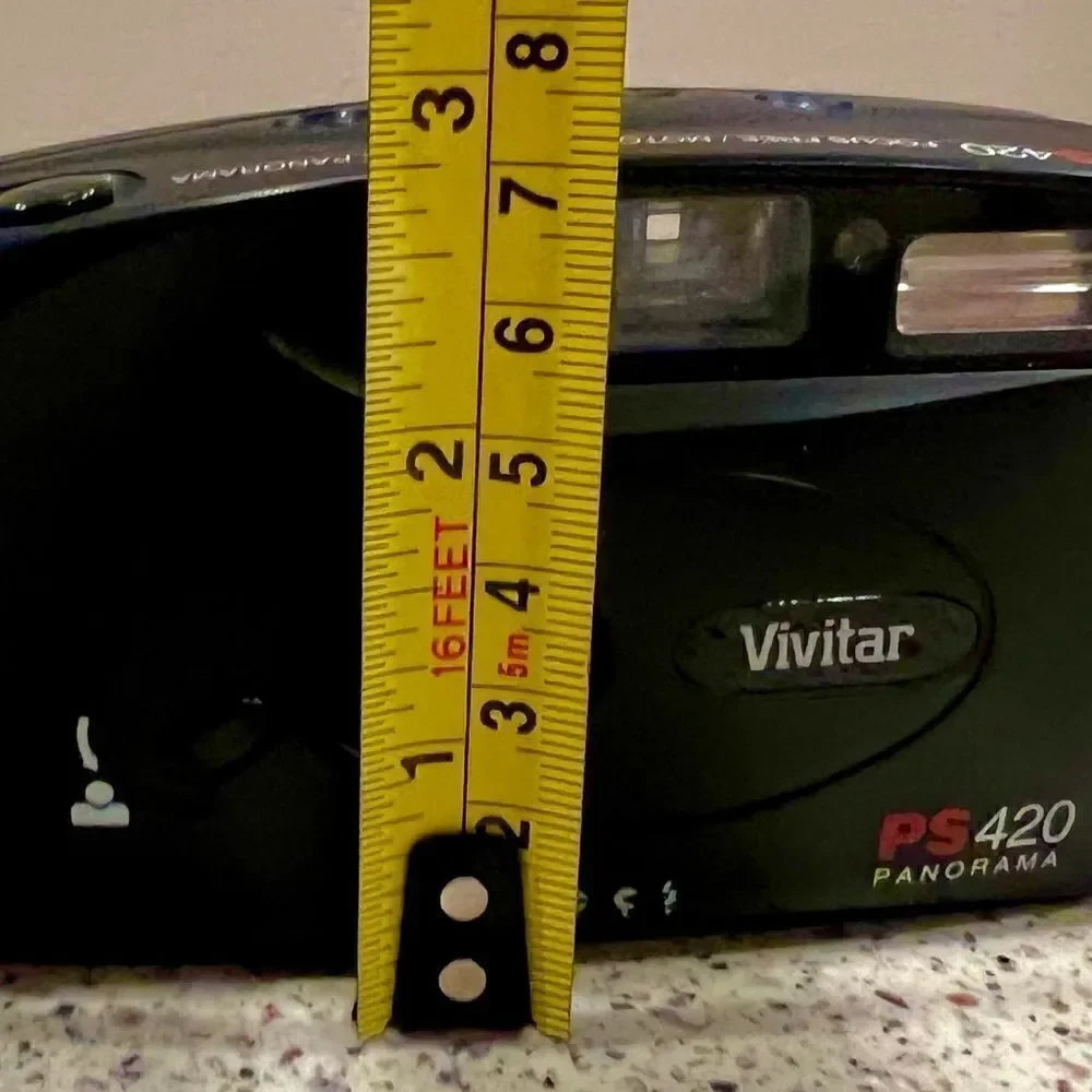 Vintage Vivitar PS420 35mm Film Camera - Panorama Tested-Works~Used On TV Show